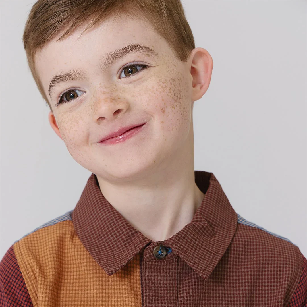 Boys Jack Shirt - Mixed Checks - Image 5