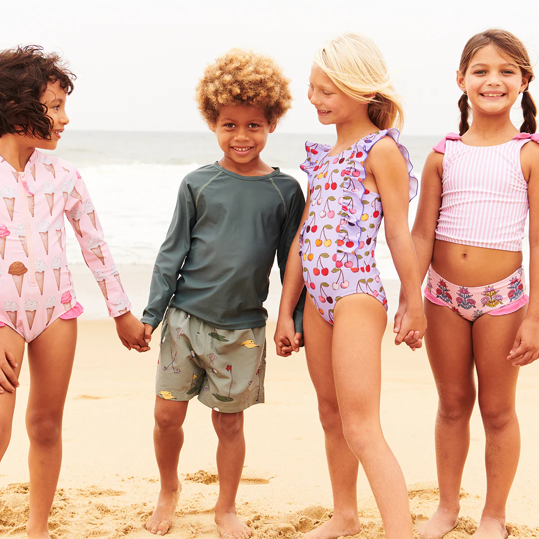 Boys Rash Guard - Olive - Image 5