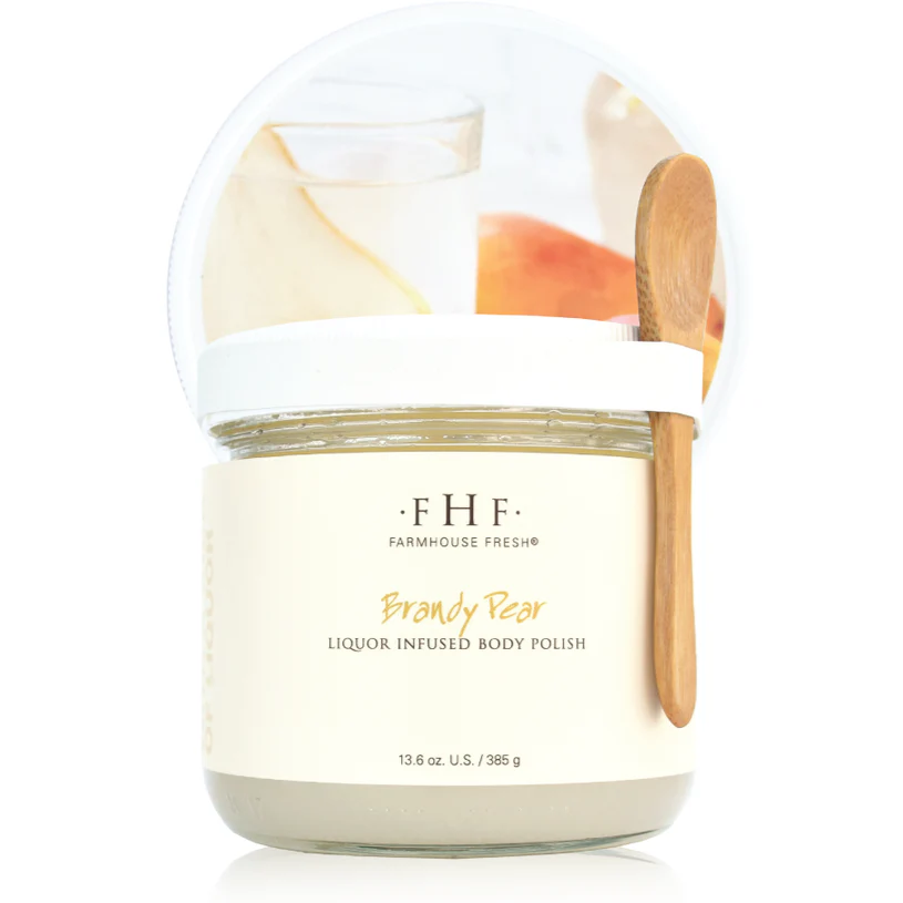 Brandy Pear Liquor Infused Body Polish - Image 2