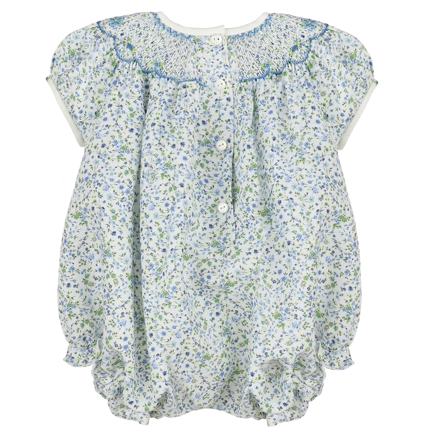 Breezy Blue Floral Bubble - Image 2