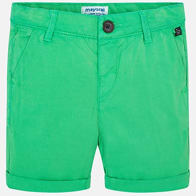 Bright Green Chino Shorts