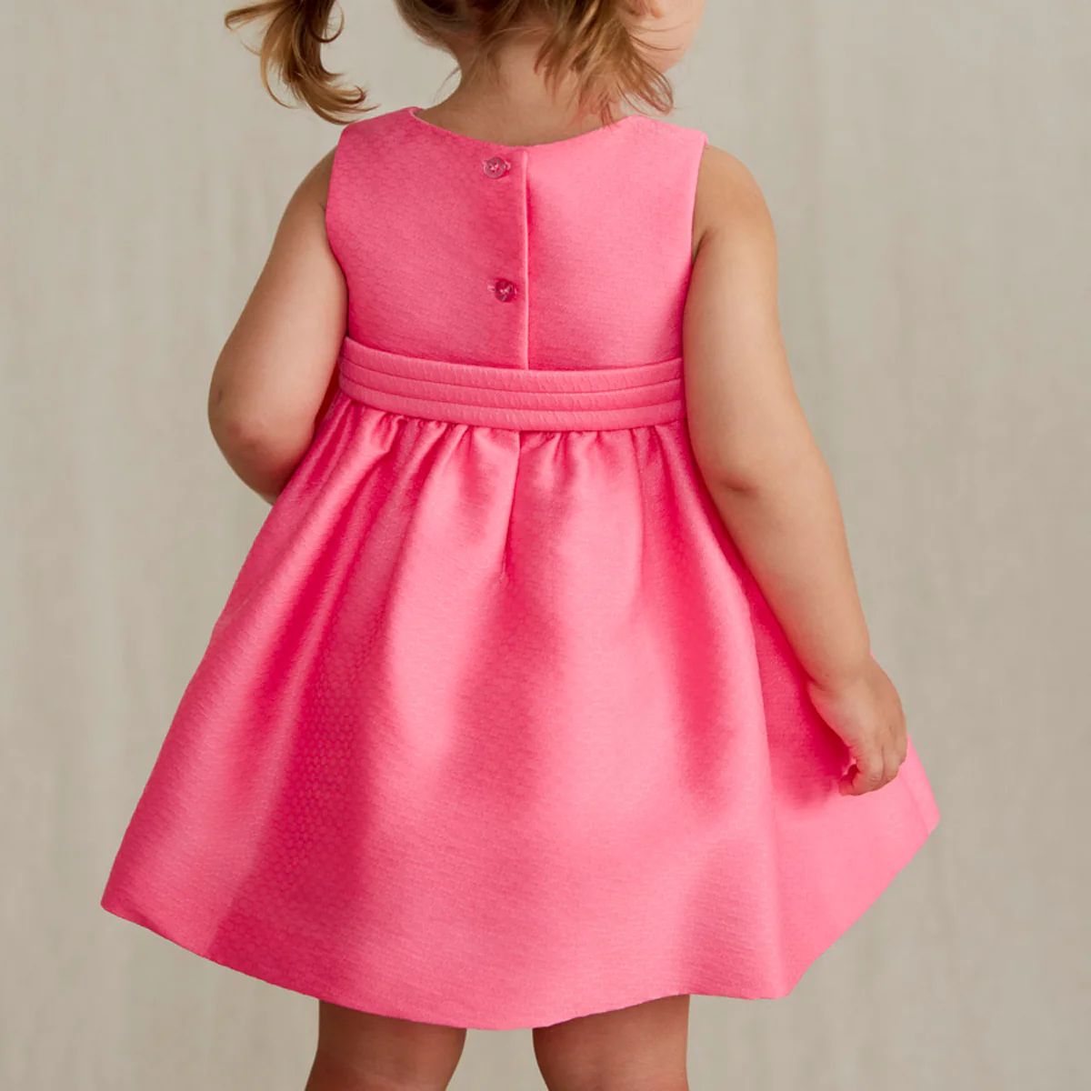 Bubblegum Crossover Dress - Image 3