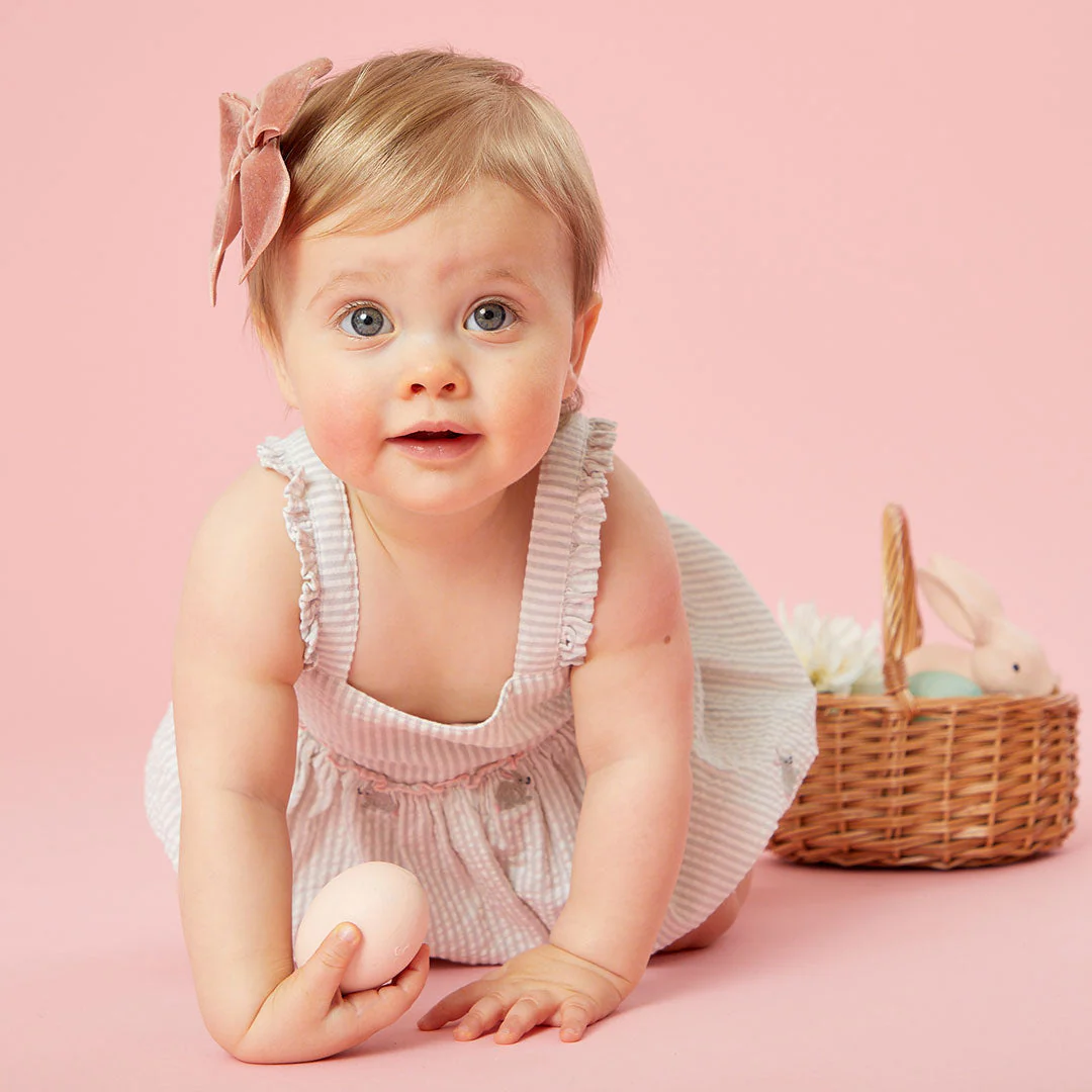 Bunny Embroidery Baby Girls Sierra Bubble - Image 5