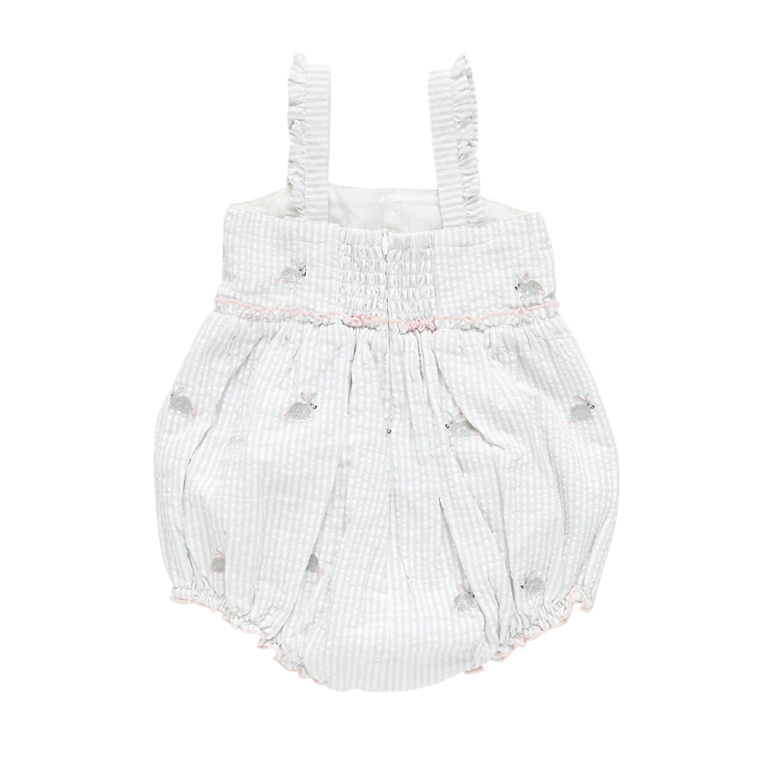 Bunny Embroidery Baby Girls Sierra Bubble - Image 7