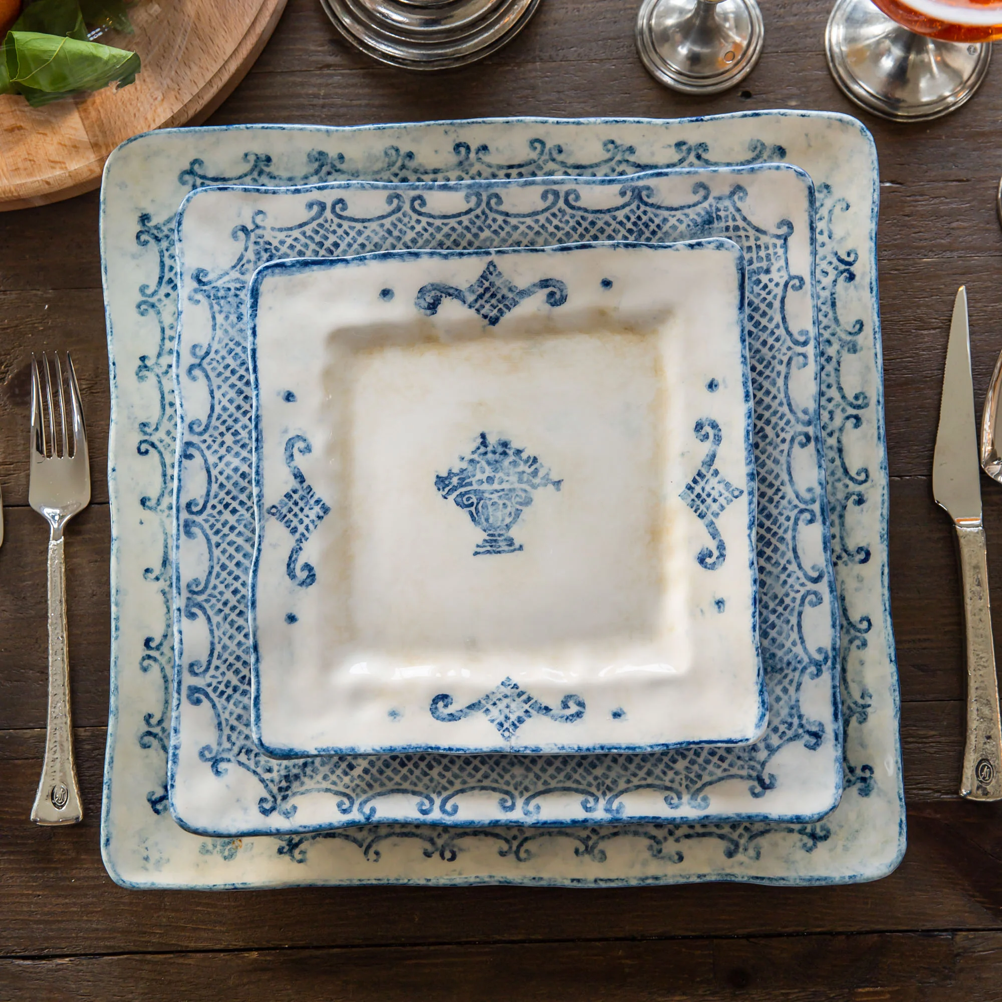 Burano Square Salad/Dessert Plate - Image 3