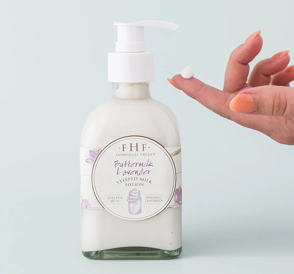 Buttermilk Lavender Steeped Milk Lotion® - Pump