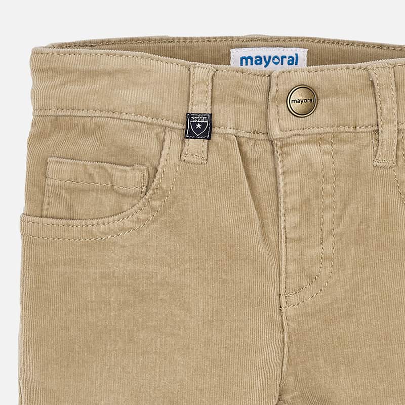 Camel Corduroy Trouser - Image 2