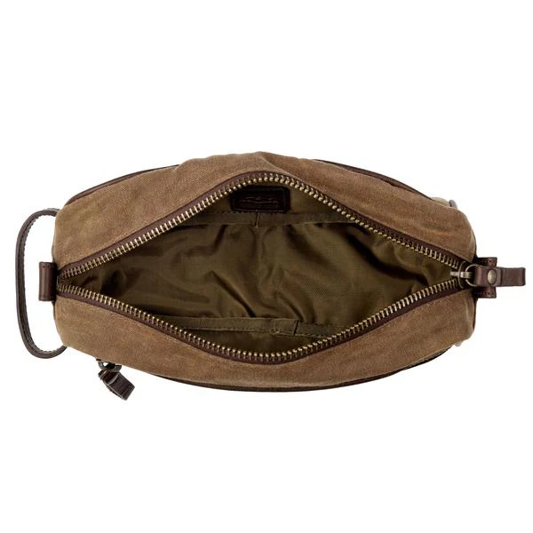 Campaign Waxed Canvas Shave Kit - Image 5