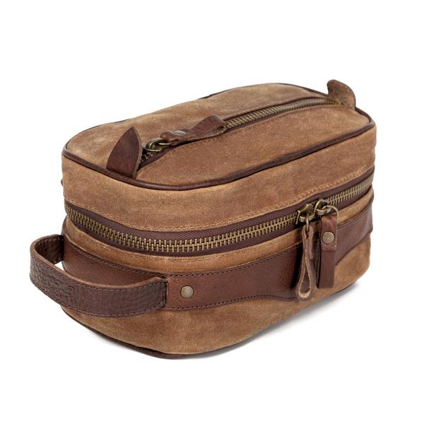 Campaign Waxed Canvas Square Shave Kit - Image 2
