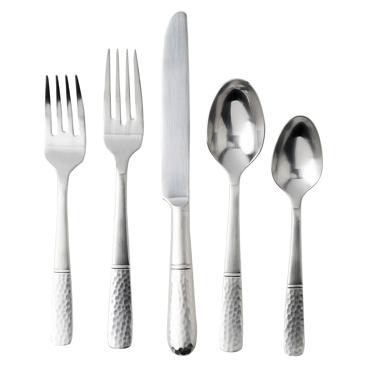 Carine 5pc Bright Satin Place Setting