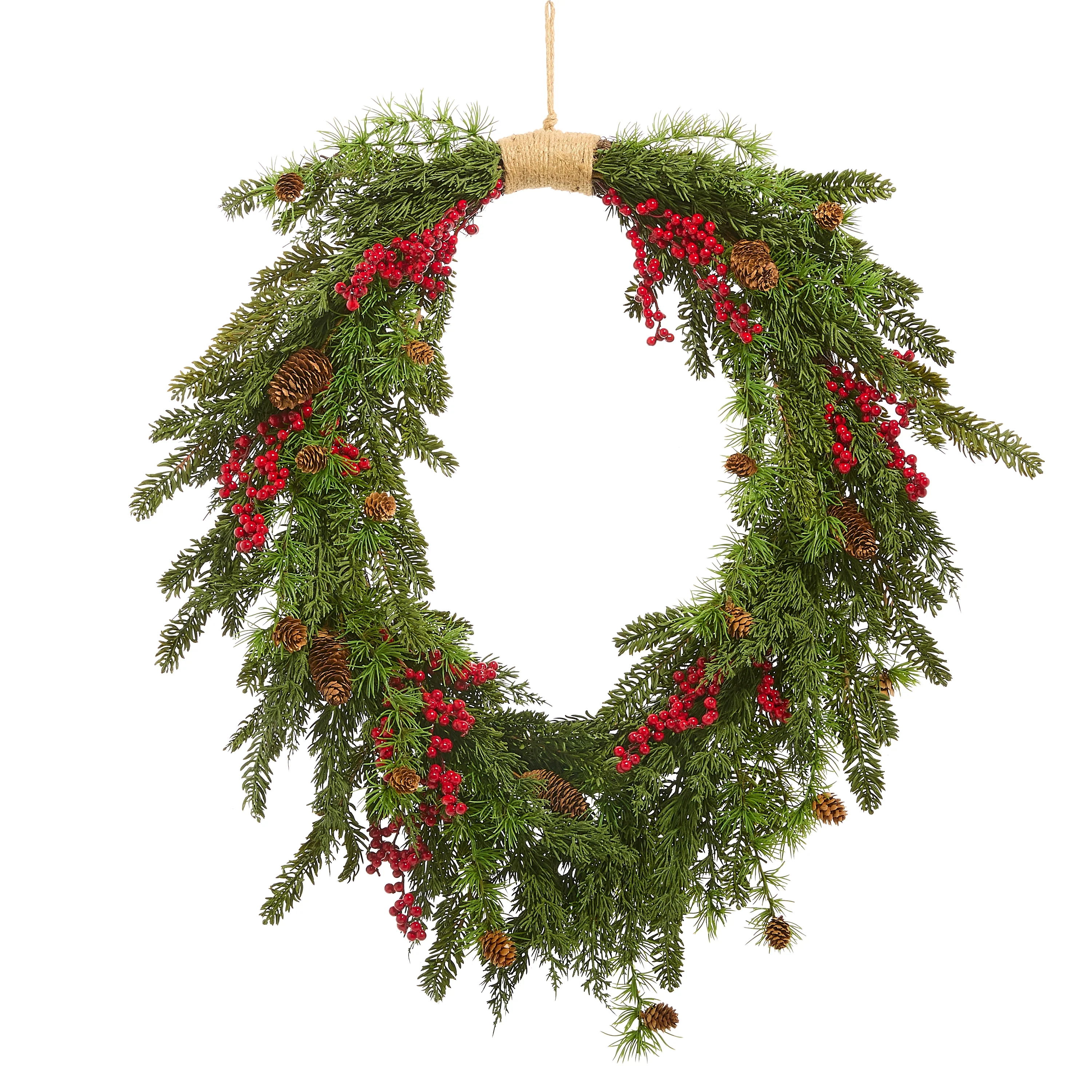 Cedar & Berry Wreath - Image 2