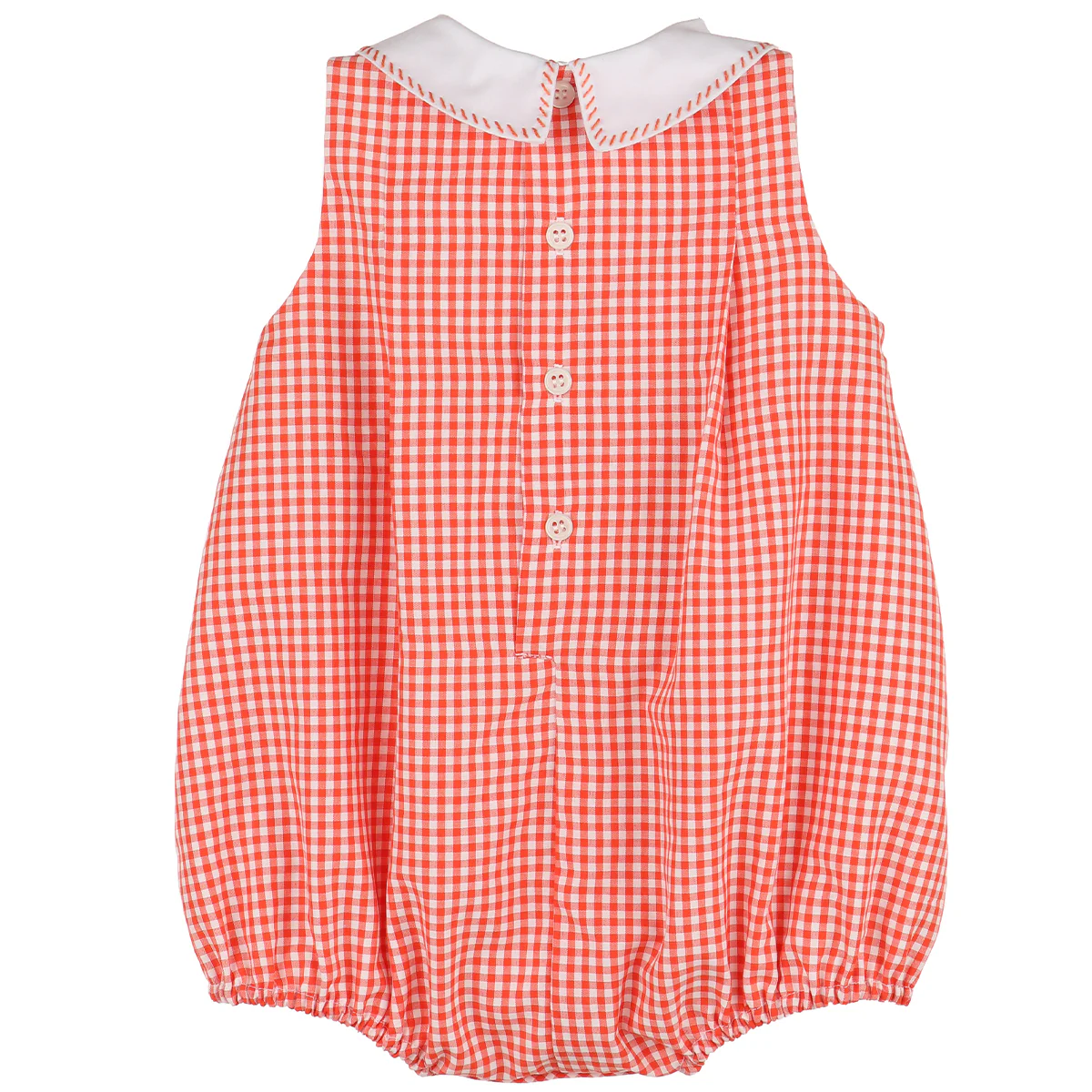 Orange Gingham Bubble w/ Tabs - Image 2