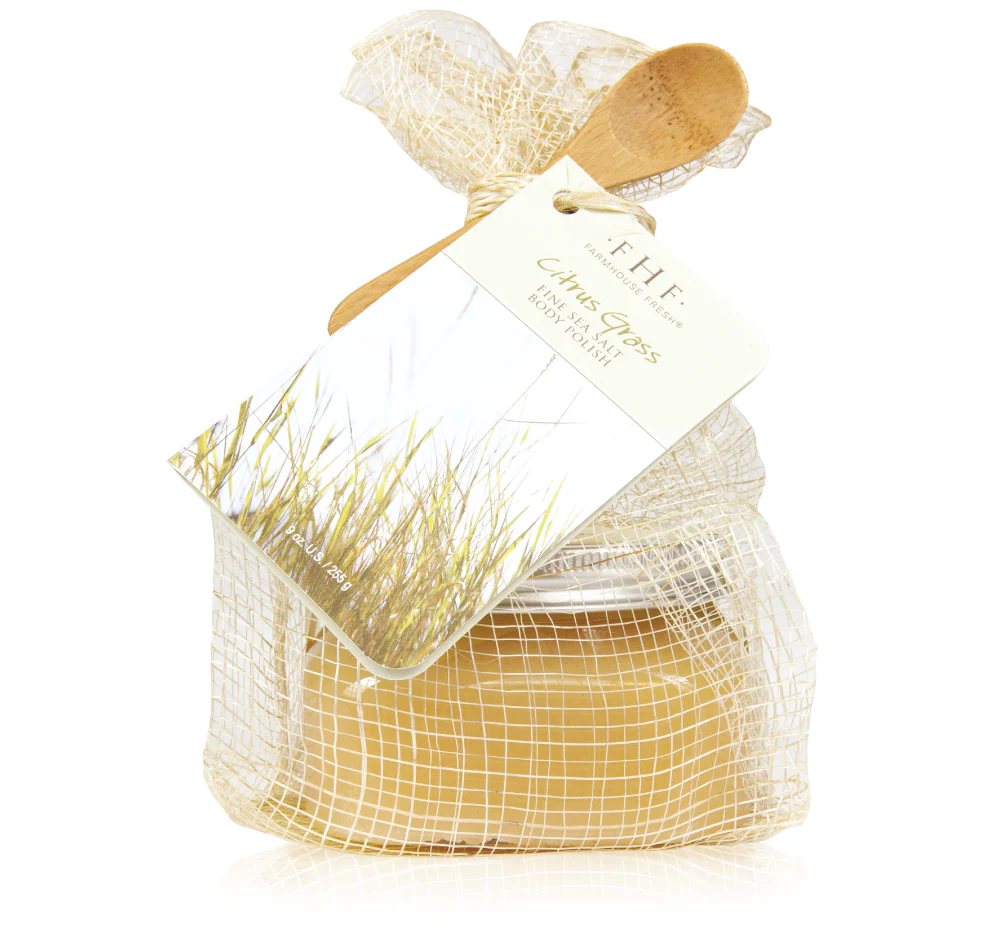 Citrus Grass Fine Sea Salt Body Polish - Image 2