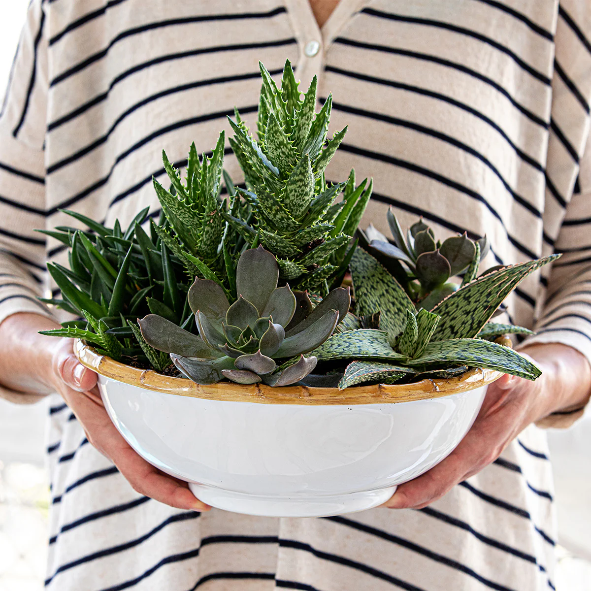 Bamboo 11" Serving Bowl - Natural - Image 2
