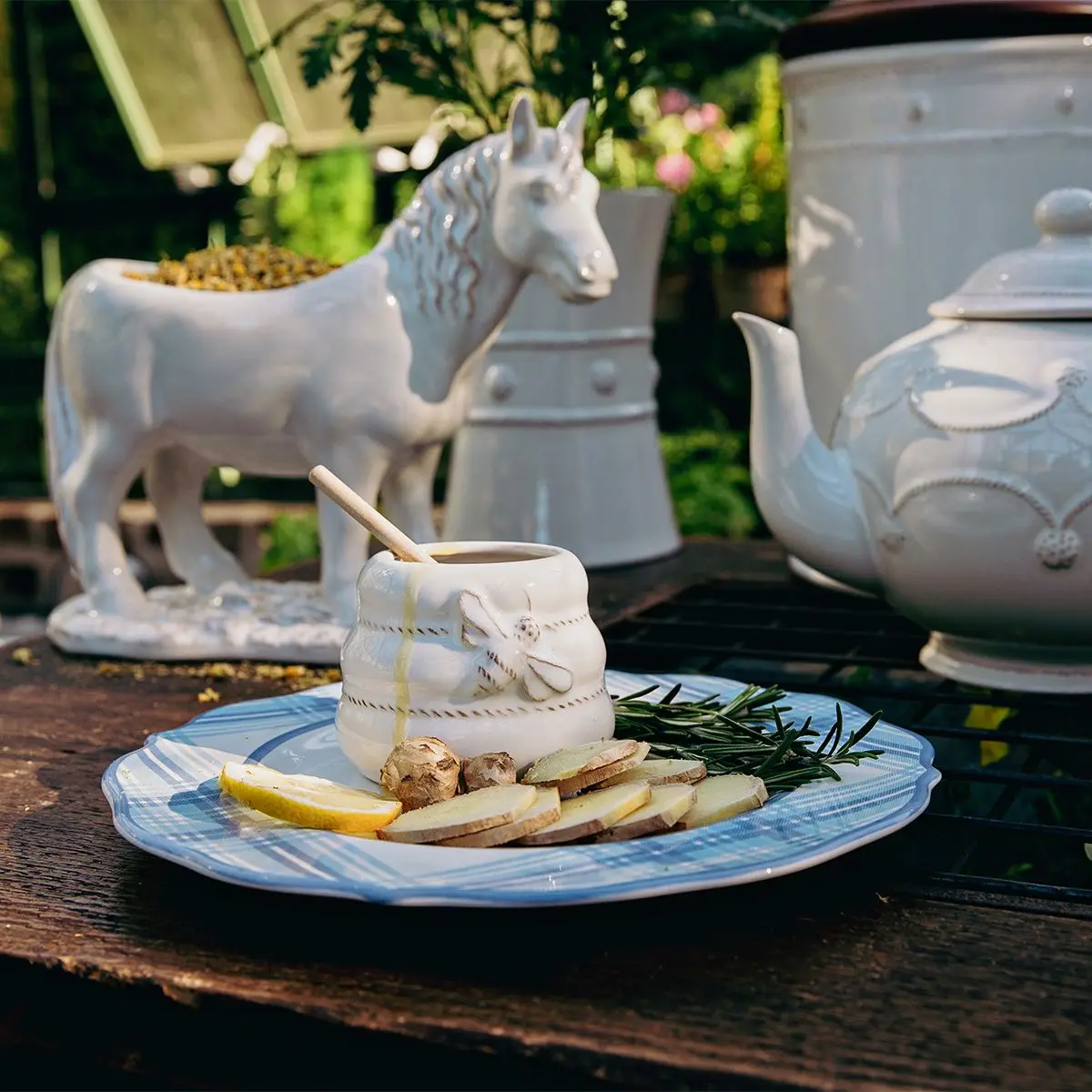 Clever Creatures Honey/Jam Pot with Lid - Henrietta - Image 3