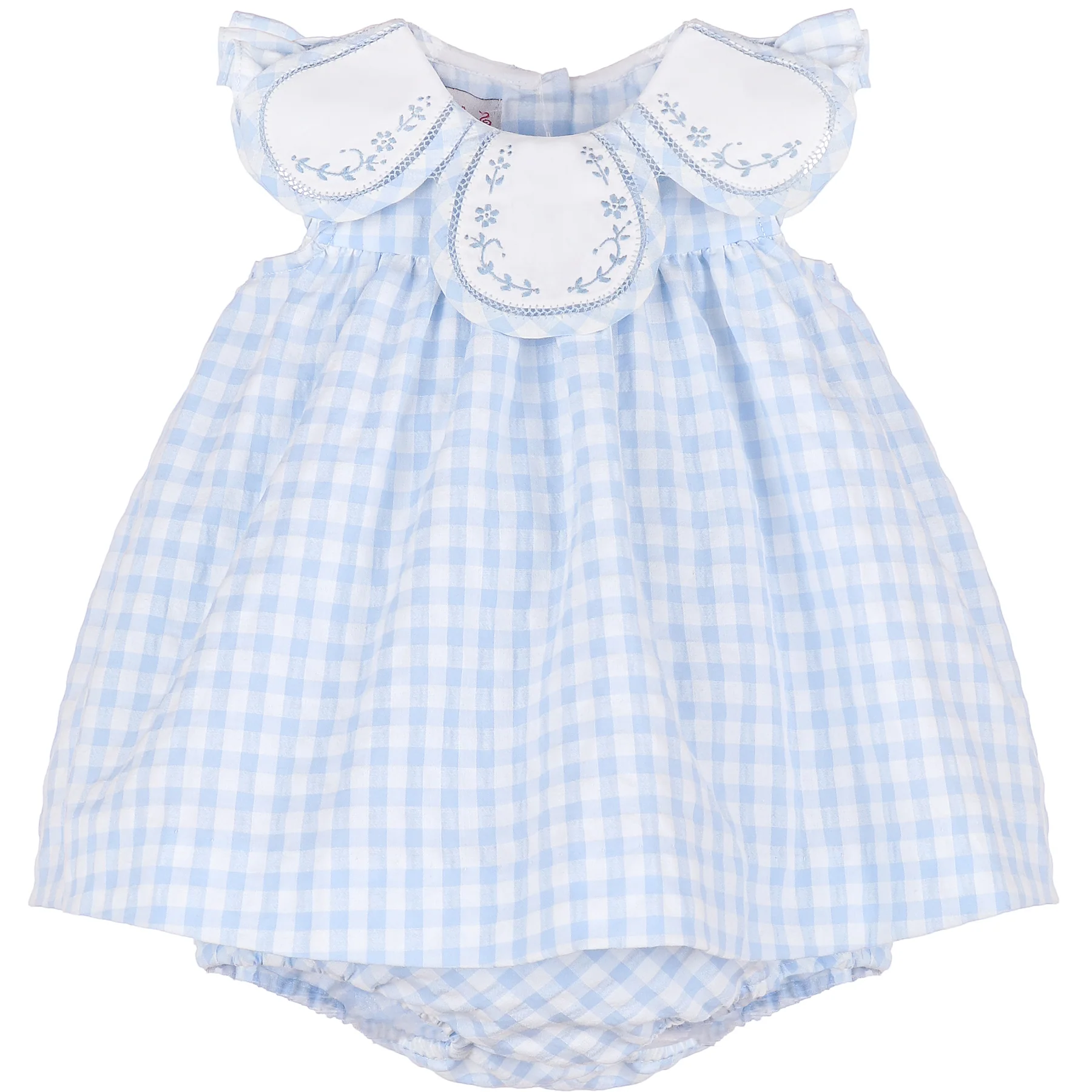 Coastal Blue Petal Float Dress