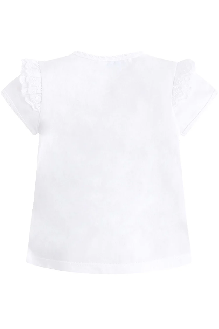 Coral Floral T-Shirt - Image 3