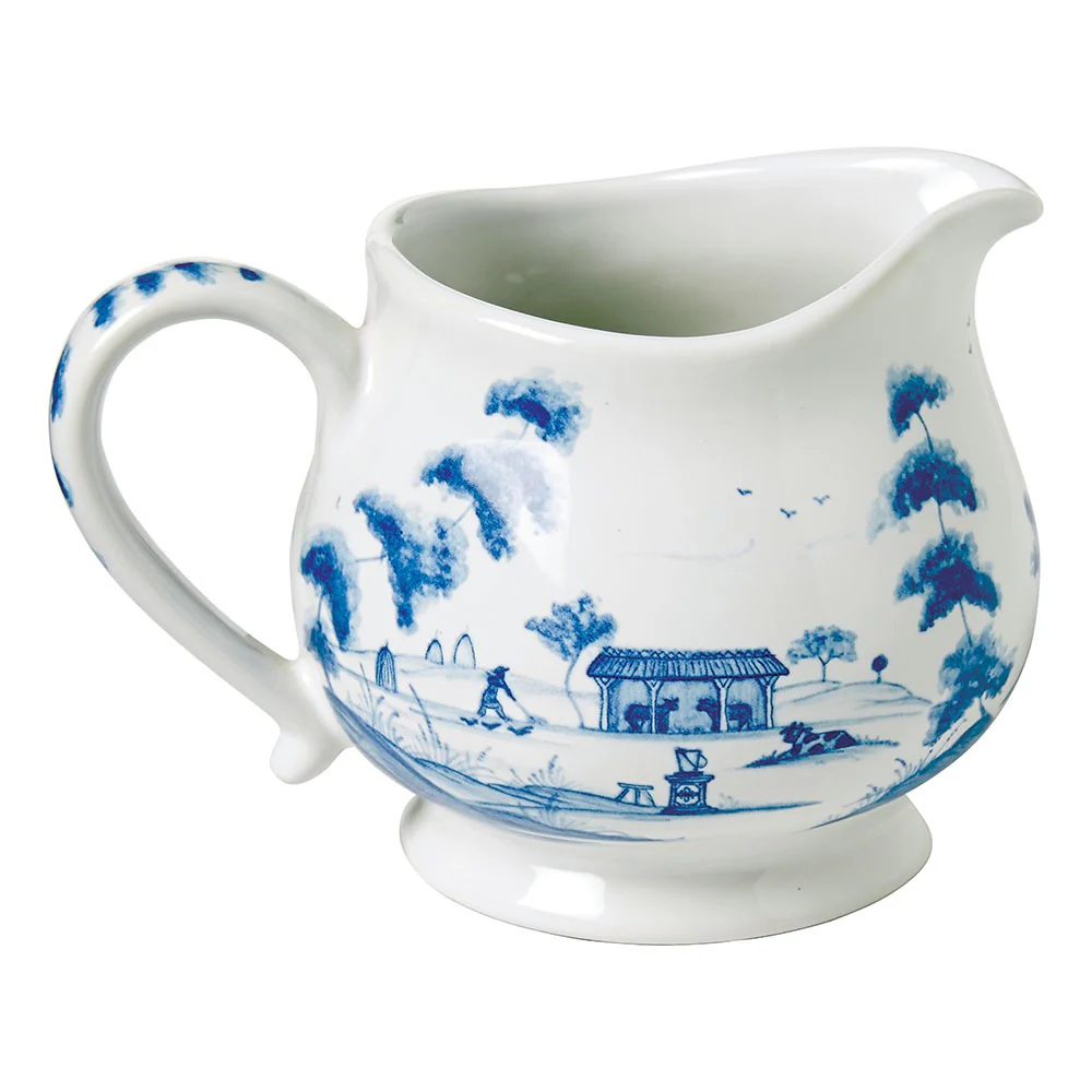 Country Estate Creamer - Delft Blue - Image 2