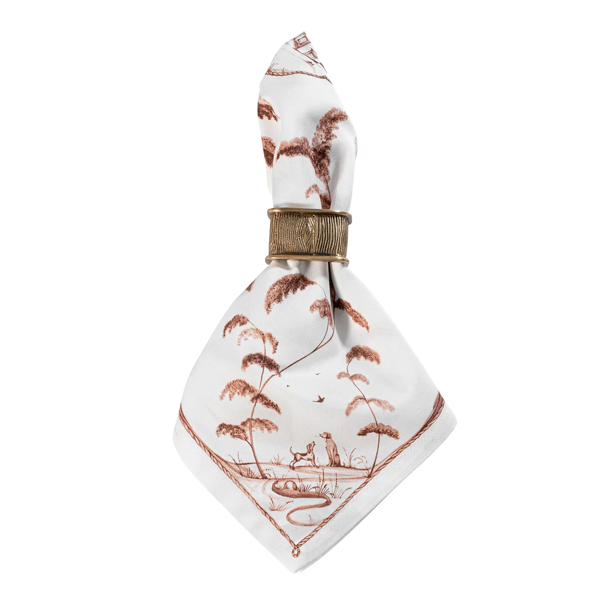 Country Estate Harvest Napkin Set/4 - Sepia - Image 3