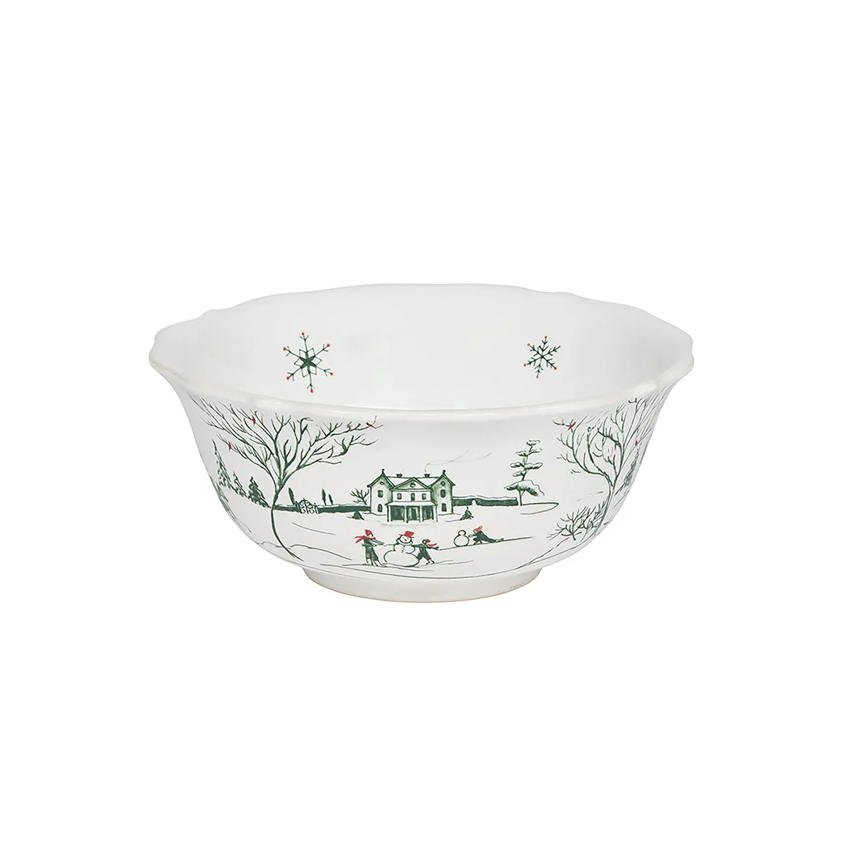 Country Estate Winter Frolic 16 pc Place Setting - Evergreen - Image 4