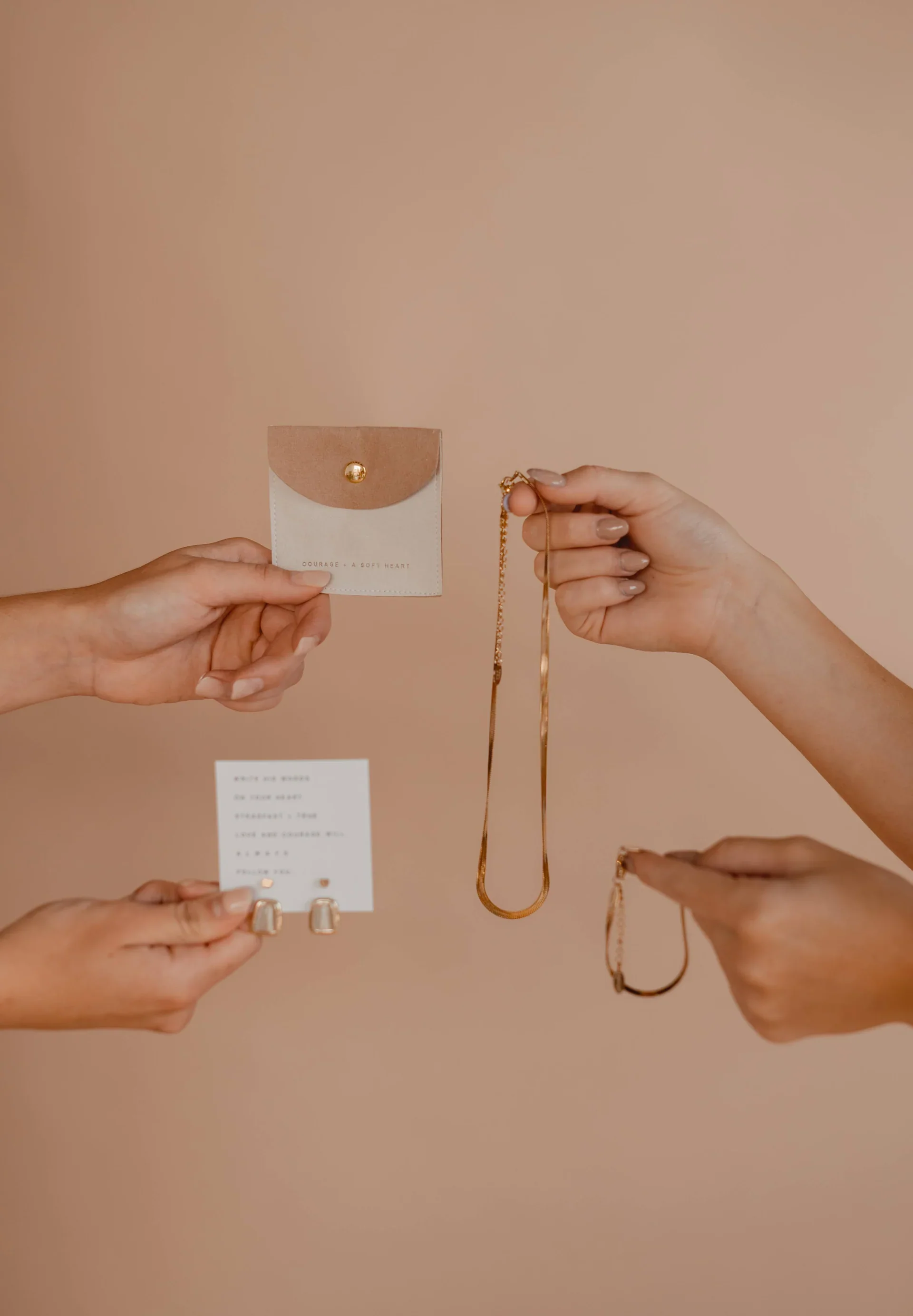 Courage + A Soft Heart Earring Set - Image 3