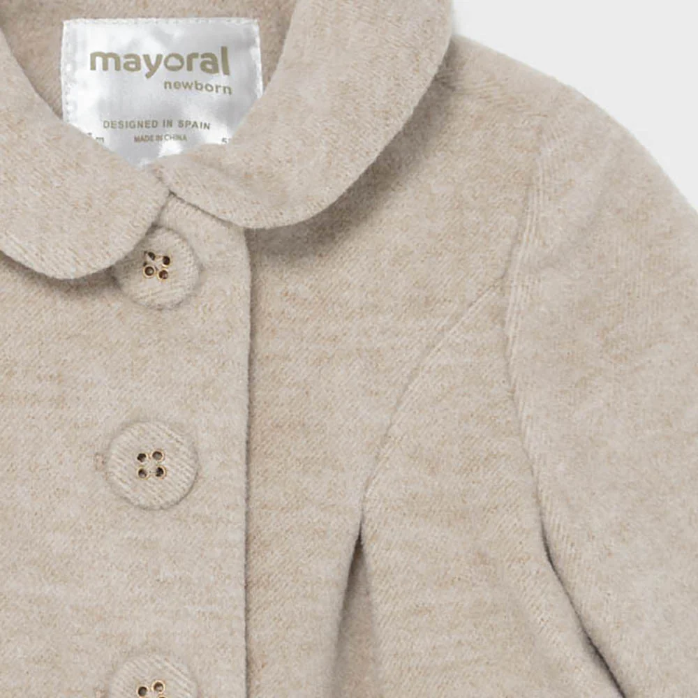 Cream Formal Coat - Image 3