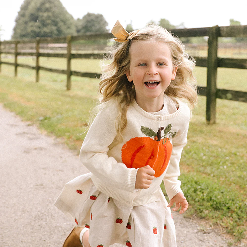 Cream Pia Pumpkin Sweater - Image 5