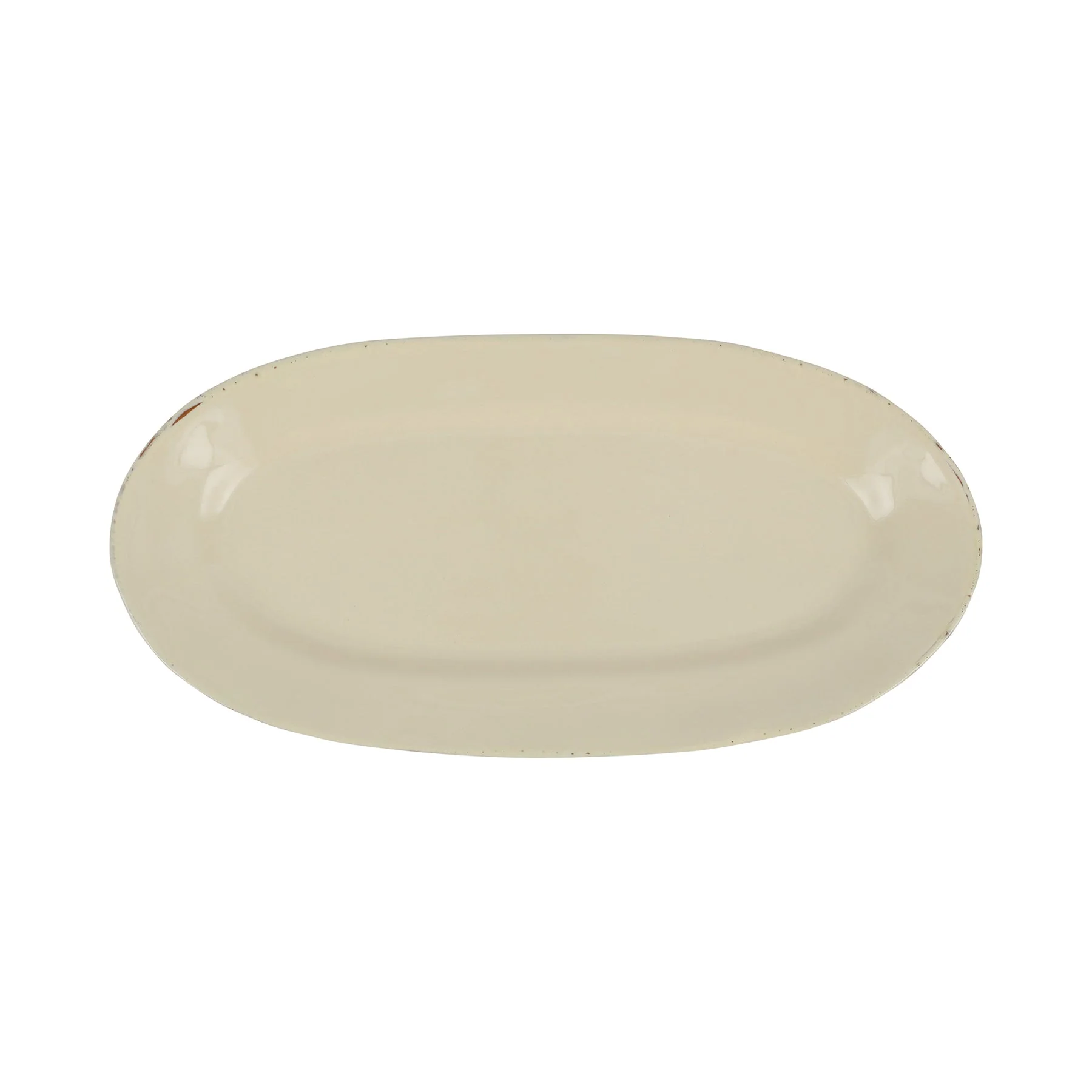 Cucina Fresca Crema Narrow Oval Platter