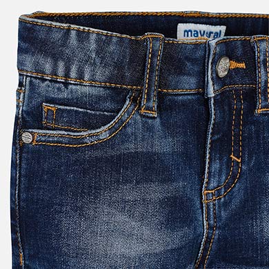 Dark Denim Shorts - Image 3