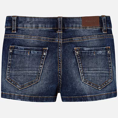 Dark Denim Shorts - Image 2