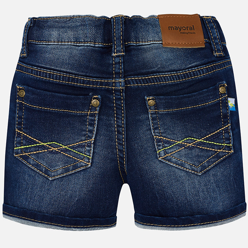 Dark Denim Shorts - Image 2