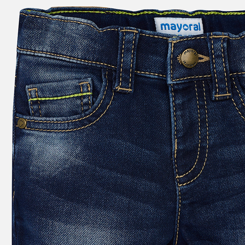 Dark Denim Shorts - Image 3