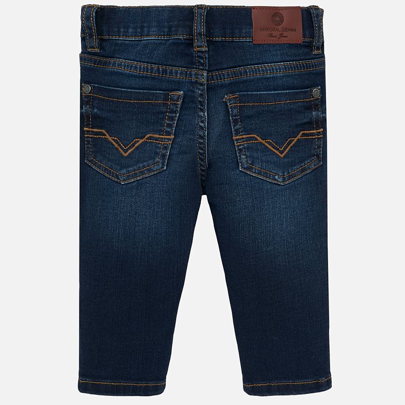 Dark Denim Slim Fit Jeans - Image 2