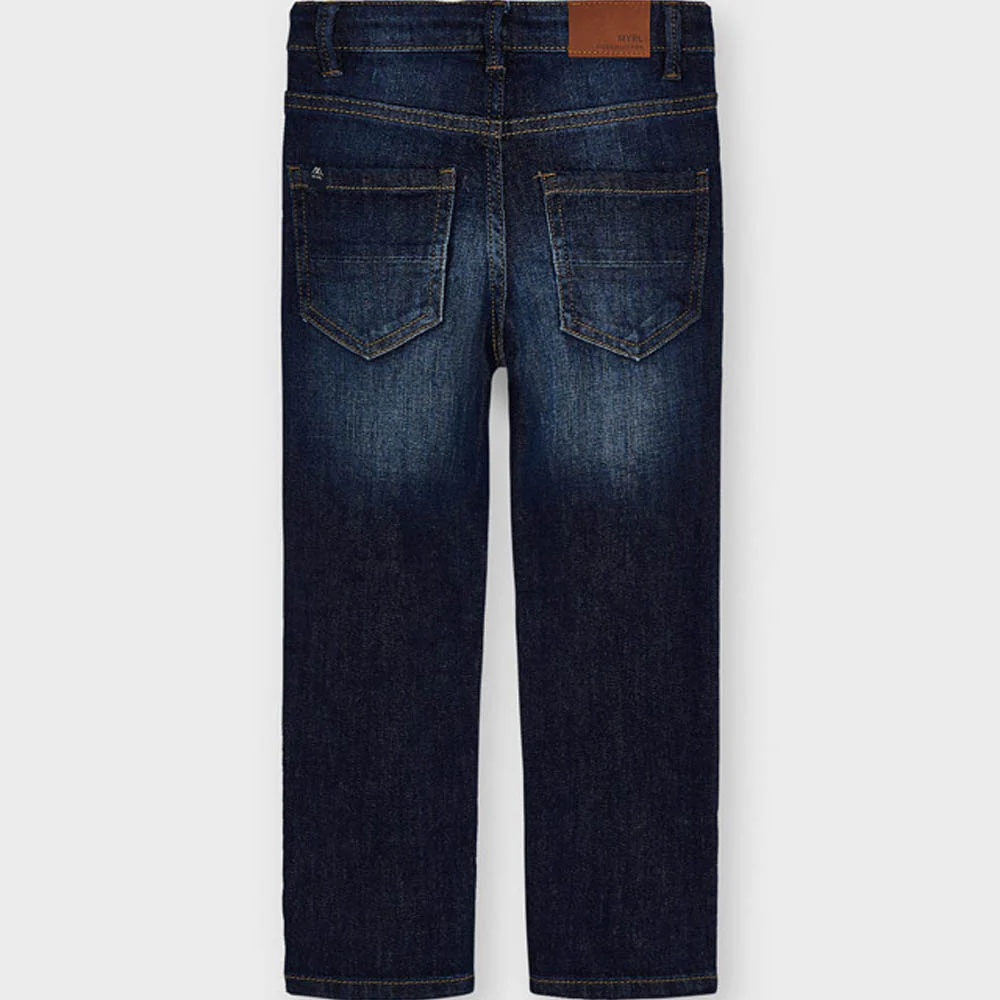Dark Wash Regular Fit Pant - Image 2