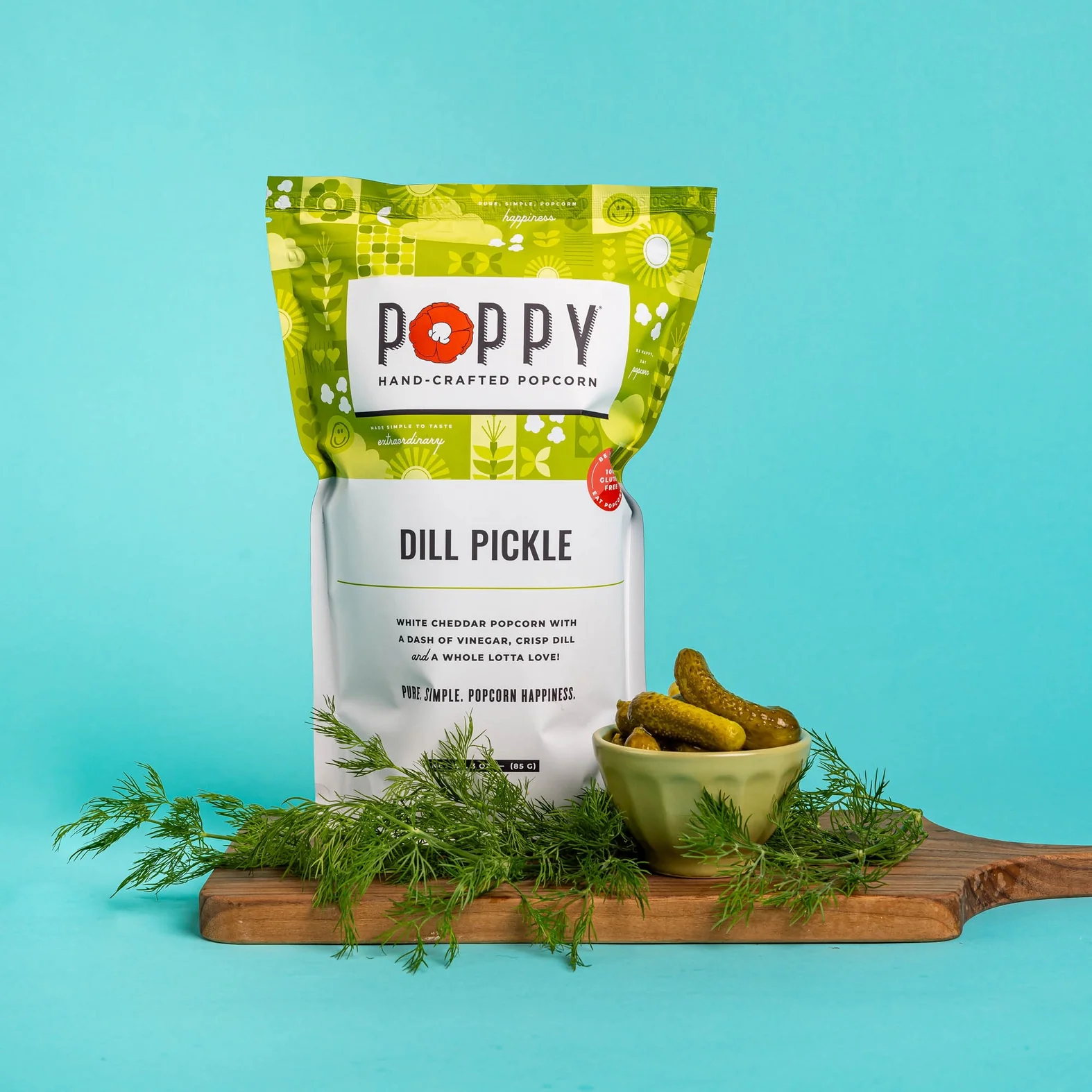 Dill Pickle Hand-Crafted Popcorn - Image 3