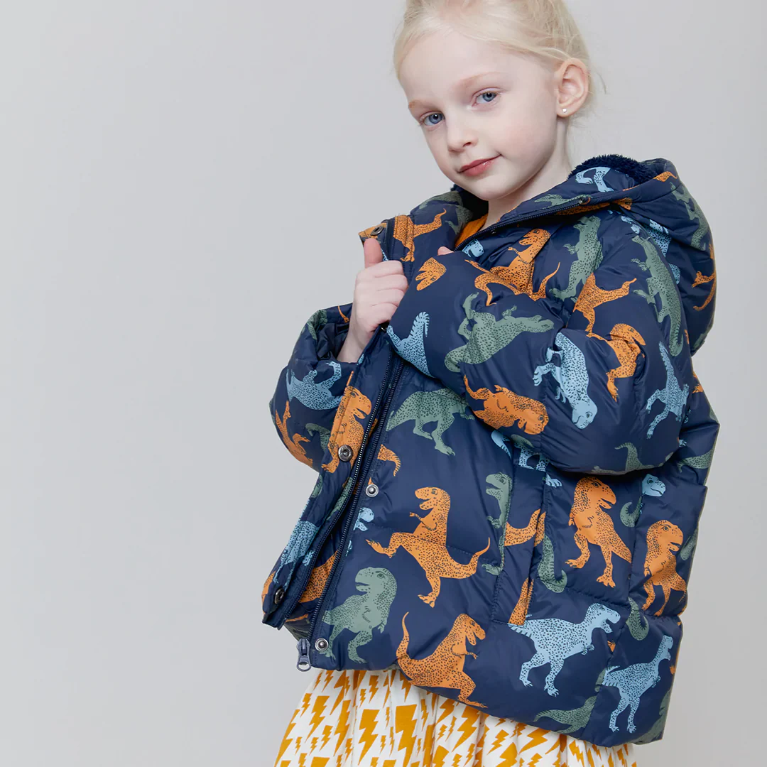Dress Blues T-Rex Pete Puffer Jacket - Image 5