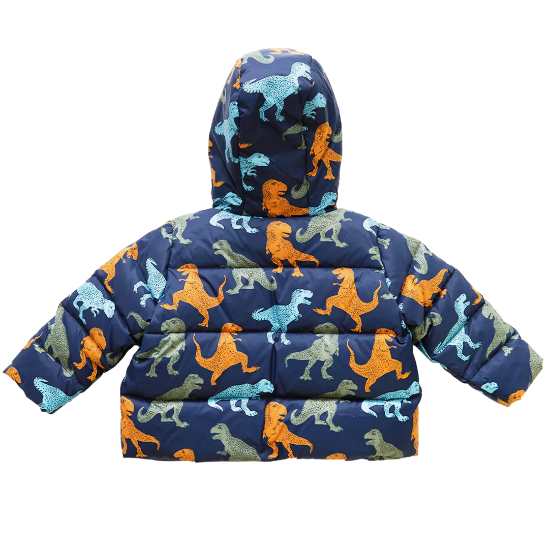 Dress Blues T-Rex Pete Puffer Jacket - Image 9