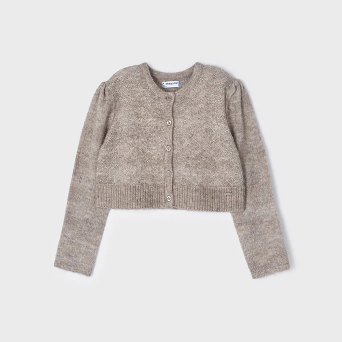Ecofriends Walnut Knit Cardigan - Image 3