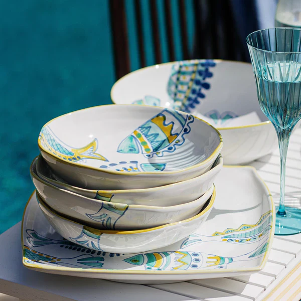 Elba's Fish Square Platter - Image 2