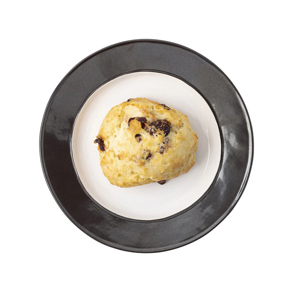 Emerson White/Pewter Dessert/Salad Plate - Image 2