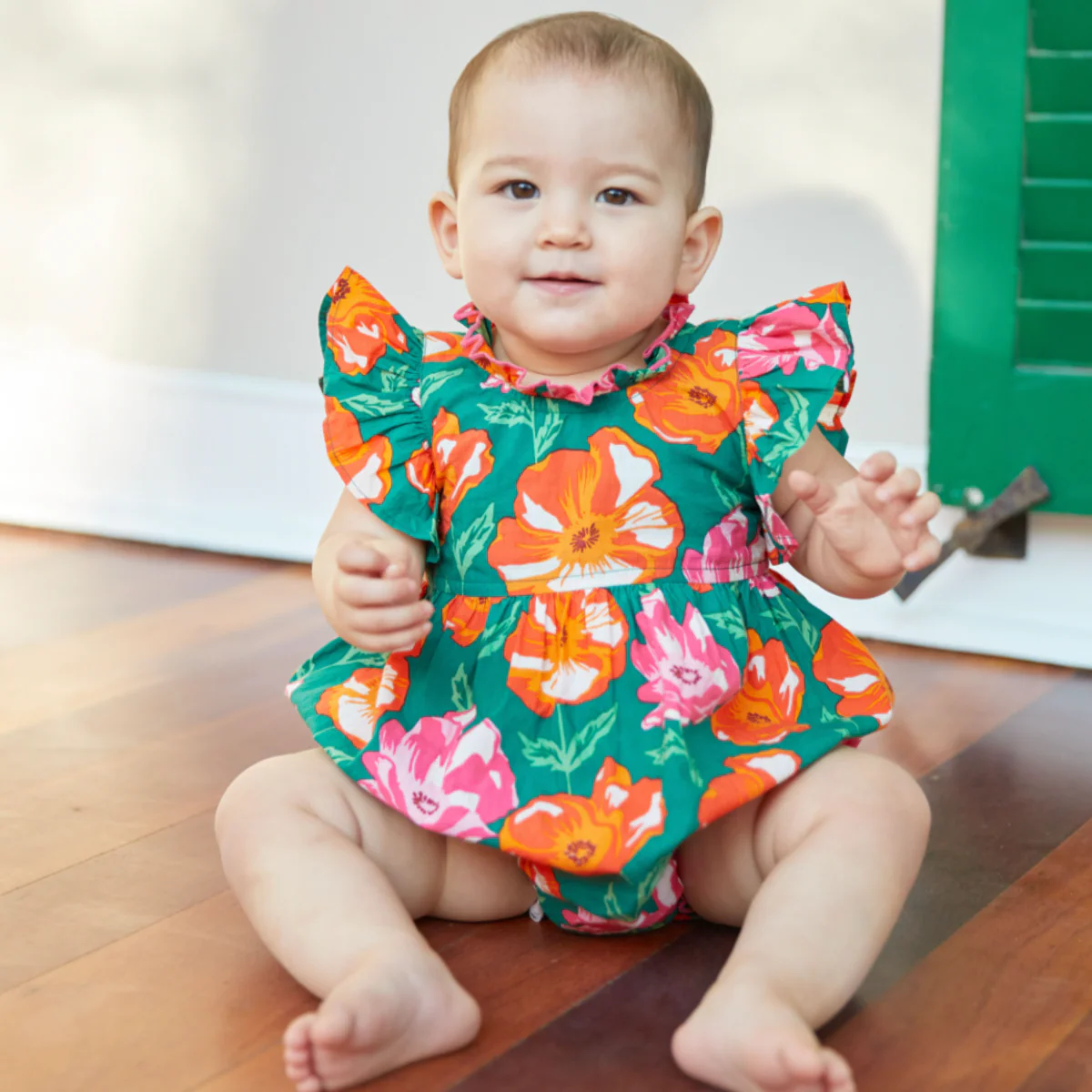 Evergreen Oversized Floral Jennifer Bubble - Image 2