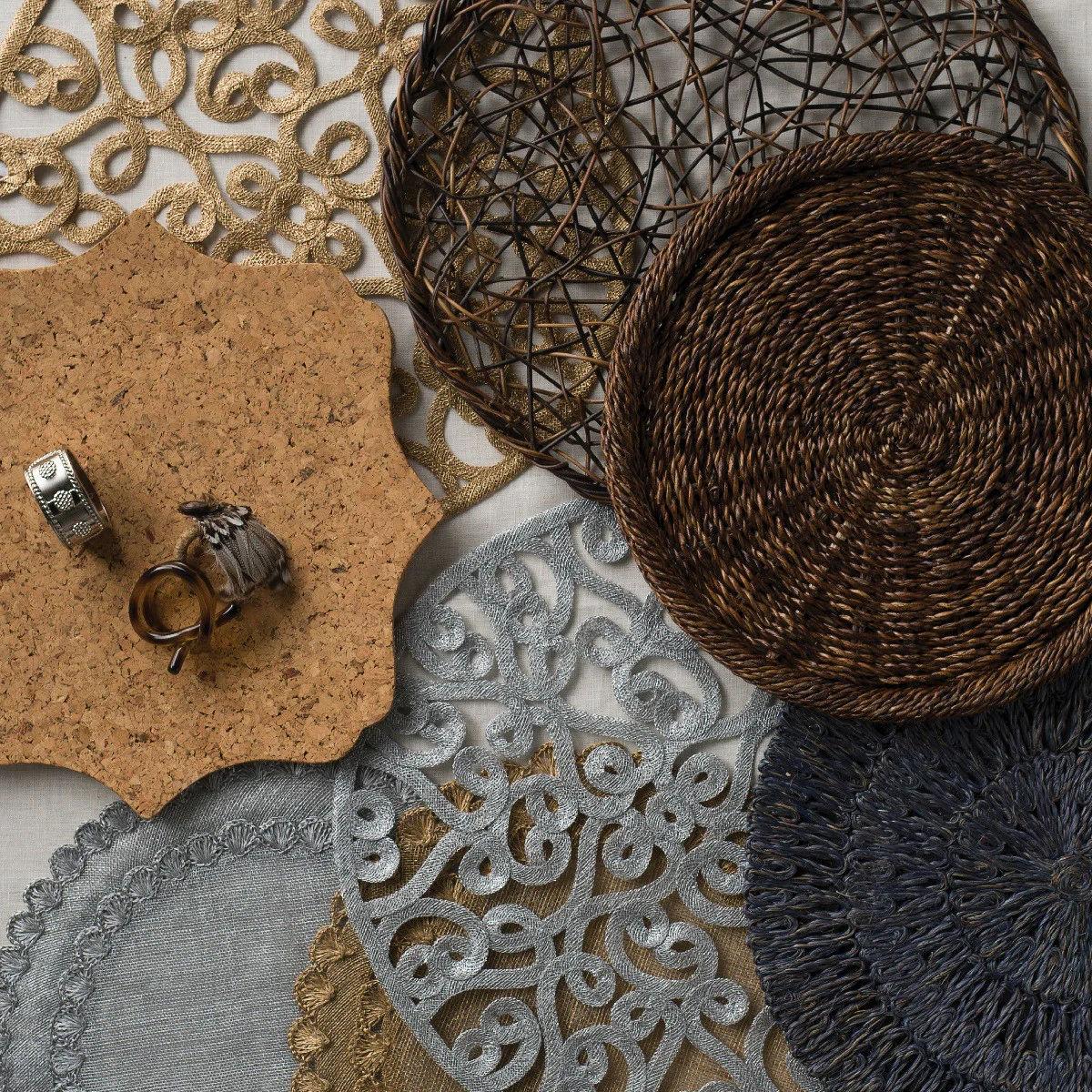 Feather Napkin Ring - Espresso - Image 8