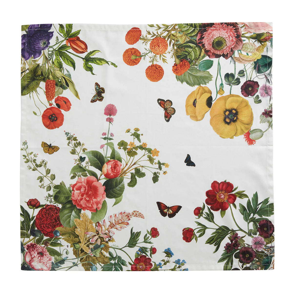 Field of Flowers Napkin - White - Image 2