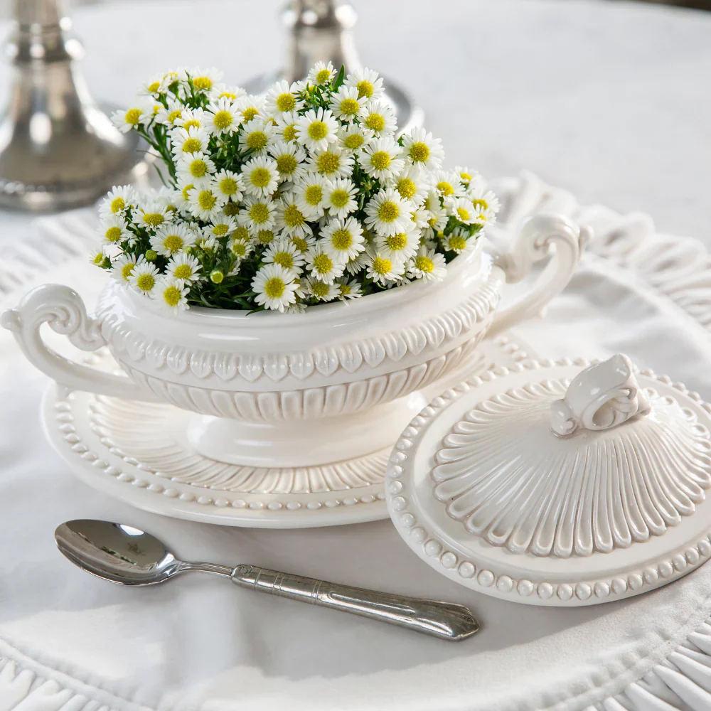 Finezza Small Oval Soup Tureen - Image 3