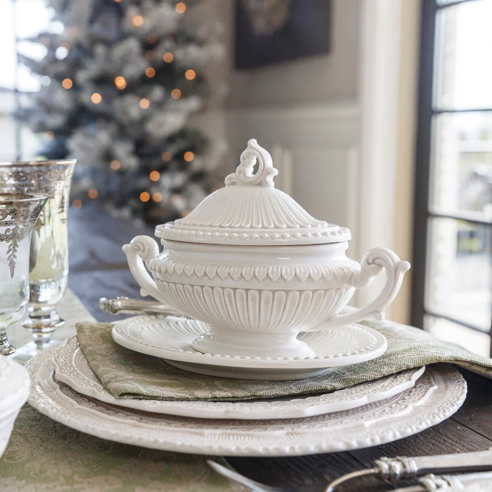 Finezza Small Oval Soup Tureen - Image 7