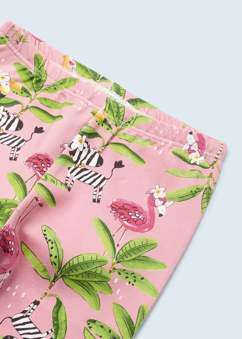 Flamingo Cotton Leggings - Image 3