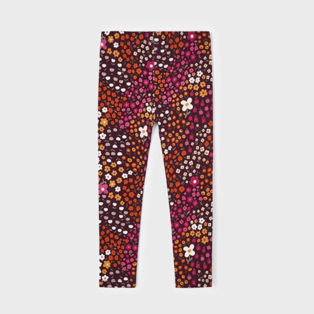 Flower Print Leggings - Image 2