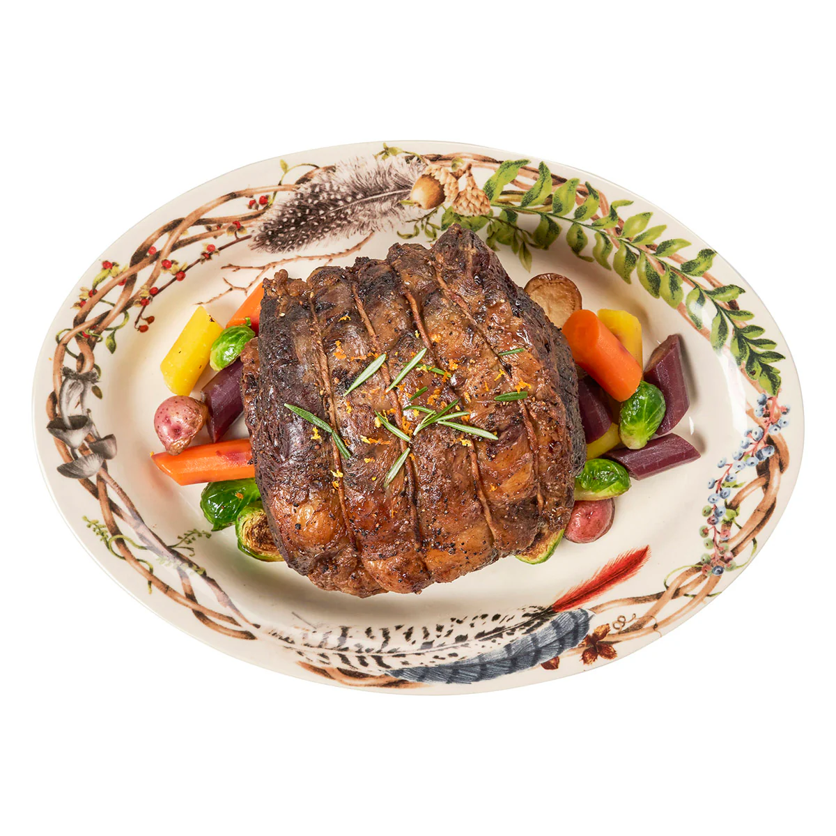 Forest Walk 17" Oval Platter - Image 3