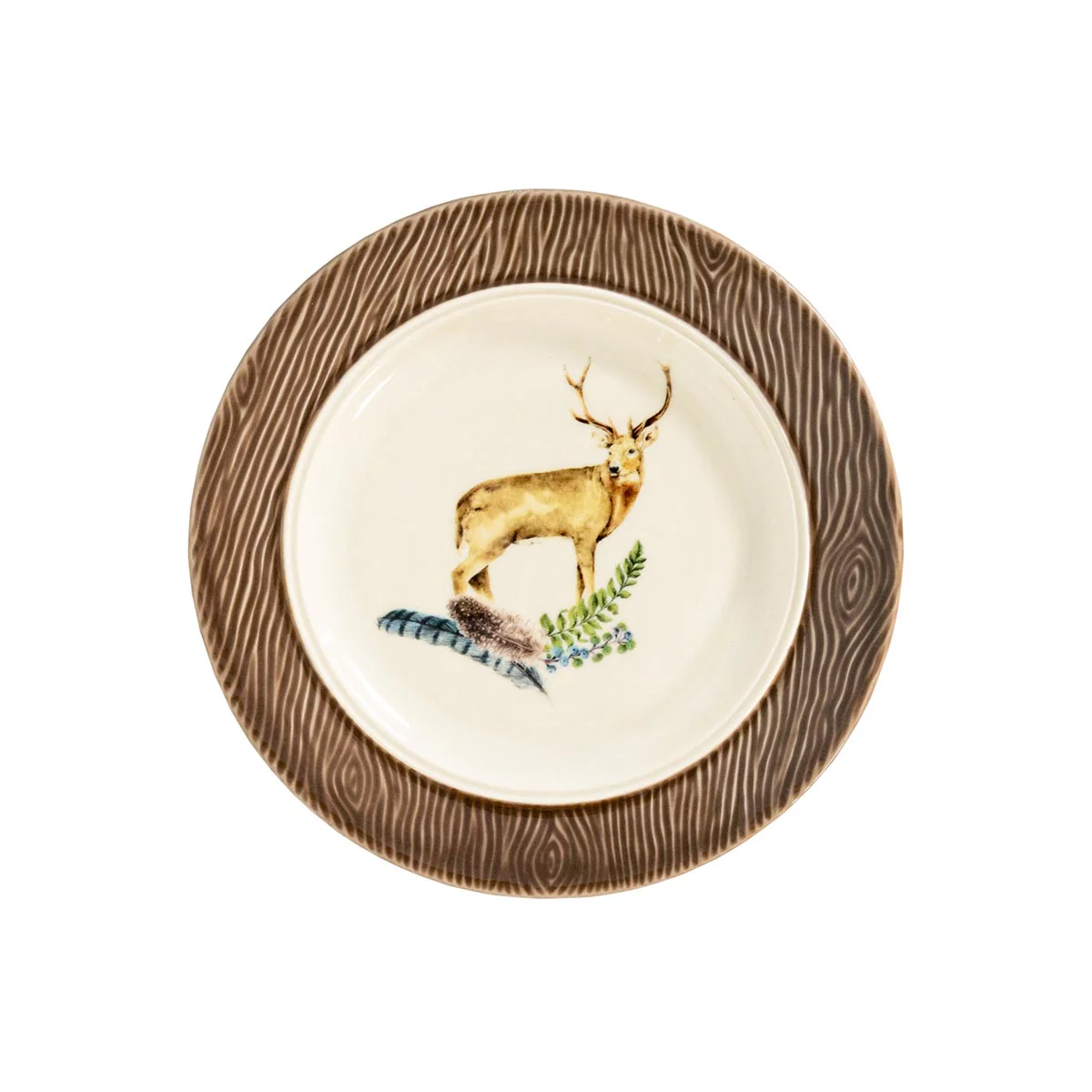 Forest Walk Side/Cocktail Plate Assorted Set/4 - Image 8