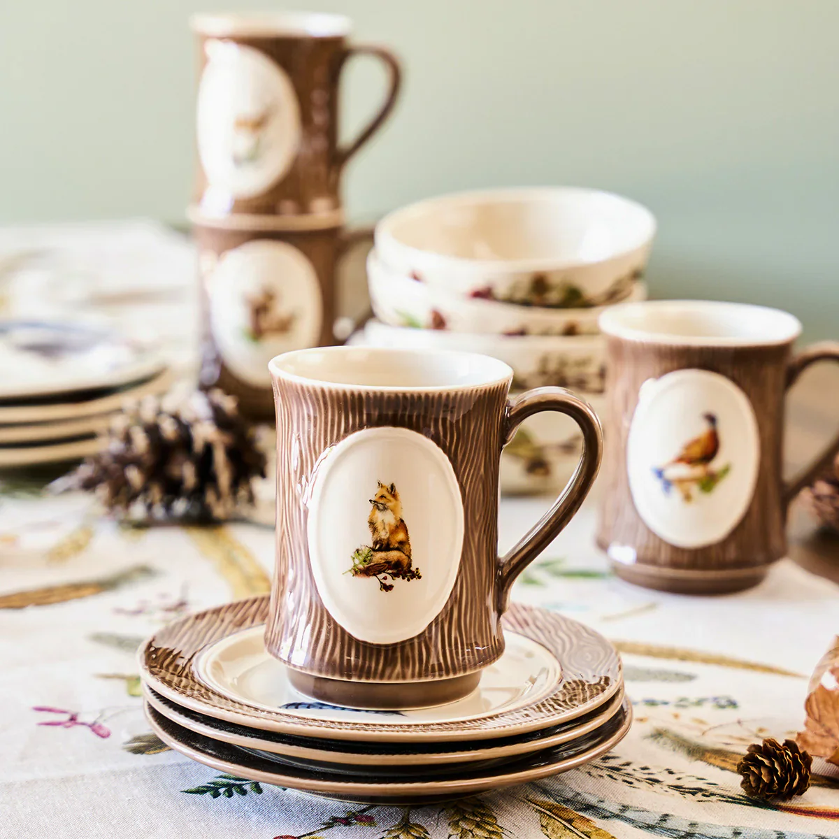 Forest Walk Fox Mug - Image 3